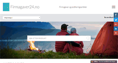 Desktop Screenshot of firmagaver24.no
